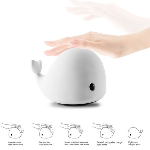 4 modes children's night light usb rechargeable dolphin night light led multicolor atmosphere light 1 pc
4 modes children's night light usb rechargeable dolphin night light led multicolor atmosphere light 1 pc