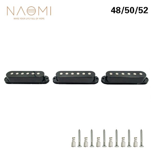 naomi guitar pickup 3 шт. / компл. с одной катушкой для гитары pickup neck / middle / bridge для электрогитары 48/50 / 52мм
naomi guitar pickup 3 шт. / компл. с одной катушкой для гитары pickup neck / middle / bridge для электрогитары 48/50 / 52мм
