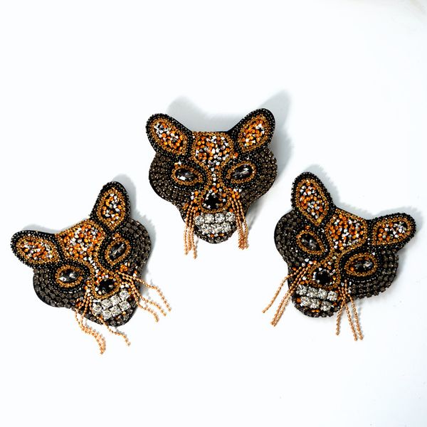 gugutree beaded embroidery fox patch animal cartoon patches badges applique patches for clothing sk-57, Black
gugutree beaded embroidery fox patch animal cartoon patches badges applique patches for clothing sk-57, Black