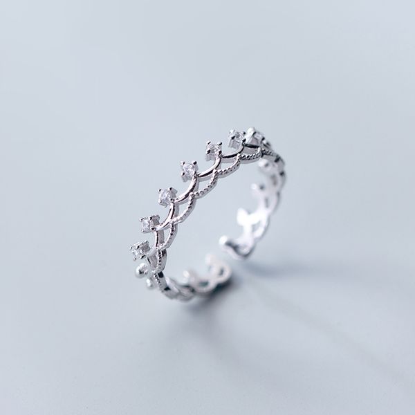 fashion girls 925 sterling silver cubic zircon delicate crown wedding bands adjustable knuckle open finger cz rings for women, Golden;silver
fashion girls 925 sterling silver cubic zircon delicate crown wedding bands adjustable knuckle open finger cz rings for women, Golden;silver