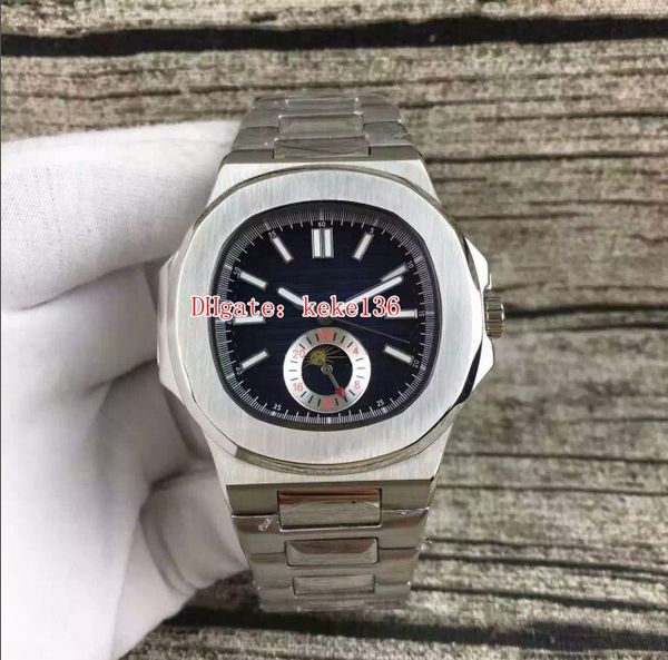 6 color fashion good quality wristwatches nautilus 5711/1p 5711/1a-011 5711 stainless steel 40mm automatic mechanical mens watch watches, Slivery;brown
6 color fashion good quality wristwatches nautilus 5711/1p 5711/1a-011 5711 stainless steel 40mm automatic mechanical mens watch watches, Slivery;brown