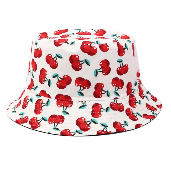 men women two side bucket hat cute cherry print protection holiday beach portable soft outdoor cotton blend packable reversible
men women two side bucket hat cute cherry print protection holiday beach portable soft outdoor cotton blend packable reversible
