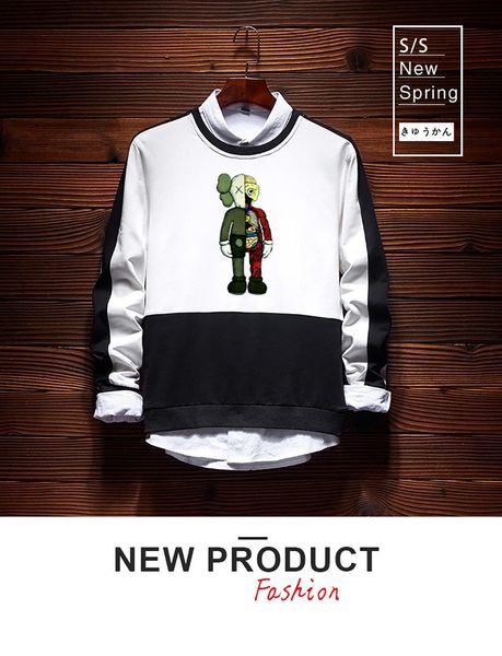 kwas mens конструктора hoodie высокого качества хлопок класс люкс толстовка trend тавро джерси рубашка цвет шея street хип-хоп пара свитер, Black
kwas mens конструктора hoodie высокого качества хлопок класс люкс толстовка trend тавро джерси рубашка цвет шея street хип-хоп пара свитер, Black