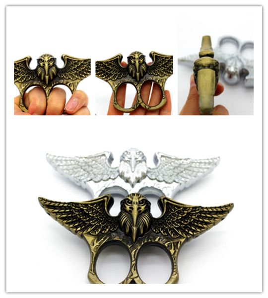 eagle 2colors alloy two finger 13.6*6.5*2.2 broken window handclasp ring self defense outdoor equipment protective device escape tools
eagle 2colors alloy two finger 13.6*6.5*2.2 broken window handclasp ring self defense outdoor equipment protective device escape tools