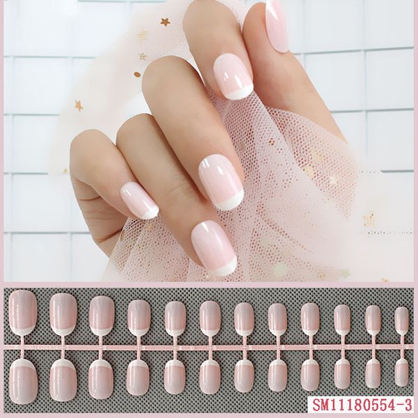 24pcs/set fake nails tips finish summer party nail art tips decor fm88, Black 
24pcs/set fake nails tips finish summer party nail art tips decor fm88, Black