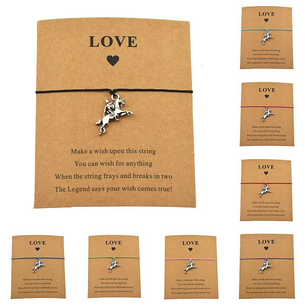 personality antique silver riding guardian knight war horse charm make a love card adjustable bracelets for women men, Golden;silver
personality antique silver riding guardian knight war horse charm make a love card adjustable bracelets for women men, Golden;silver