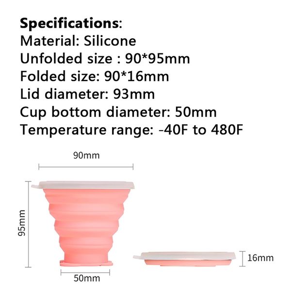 1pc silicone coffee tea folding cups retractable drinking cups tools portable other dinnerware
1pc silicone coffee tea folding cups retractable drinking cups tools portable other dinnerware