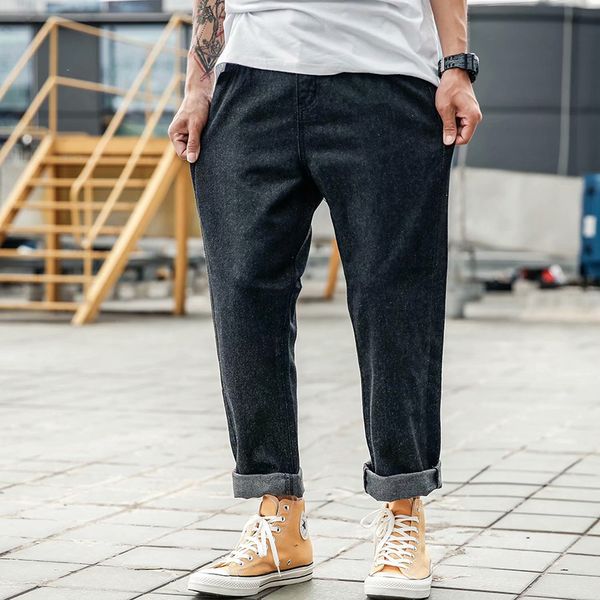 2020 new fashion men's jeans brand hip hop autumn torn men's solid cotton straight tube loose vintage washed jeans streetwear cx20, Blue
2020 new fashion men's jeans brand hip hop autumn torn men's solid cotton straight tube loose vintage washed jeans streetwear cx20, Blue