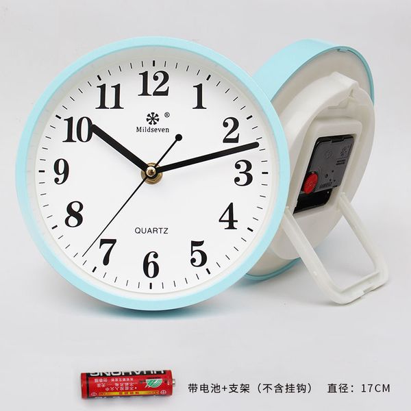 17 cm hanging seat dual-use small wall clock office desk desk mute clock electronic clock table seat table placed
17 cm hanging seat dual-use small wall clock office desk desk mute clock electronic clock table seat table placed