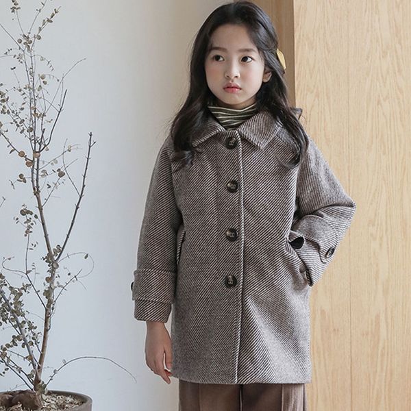 fashion 2019 autumn winter long jackets for kids clothes girls striped warm trench coat children outerwear clothing 8 10 y, Blue;gray 
fashion 2019 autumn winter long jackets for kids clothes girls striped warm trench coat children outerwear clothing 8 10 y, Blue;gray