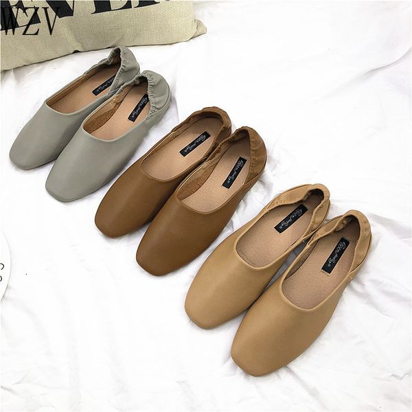 women flats shoes genuine leather low heel ballet round toe soft bottom shallow shoes woman slip on loafers zapatos de mujer, Black
women flats shoes genuine leather low heel ballet round toe soft bottom shallow shoes woman slip on loafers zapatos de mujer, Black