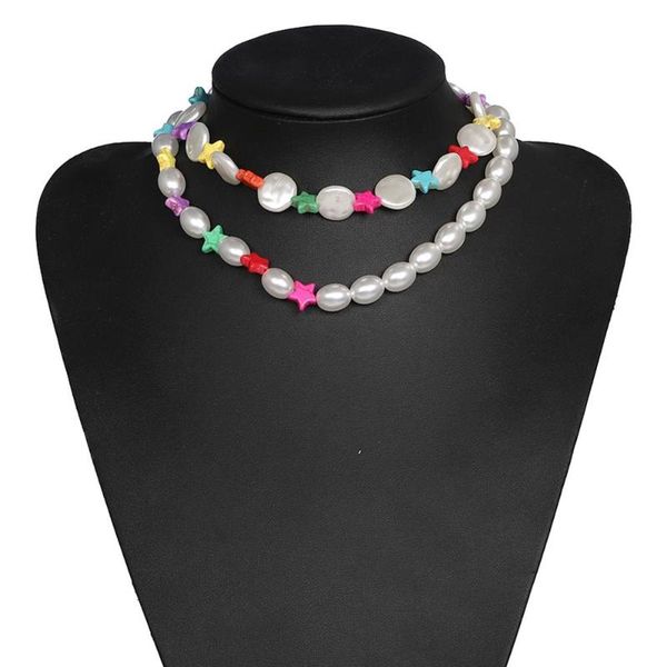 dilica fashion imitation pearl necklace for women 2 layered chokers necklaces candy color bib necklace seaside jewelry, Golden;silver
dilica fashion imitation pearl necklace for women 2 layered chokers necklaces candy color bib necklace seaside jewelry, Golden;silver