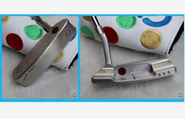 new t use only time less golf putter+putter headcover real ps contact seller buy 2 pcs get & dhl shipping
new t use only time less golf putter+putter headcover real ps contact seller buy 2 pcs get & dhl shipping
