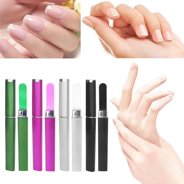 1 pc manicure durable glass nail art nail art tool buffer files device tool with case
1 pc manicure durable glass nail art nail art tool buffer files device tool with case