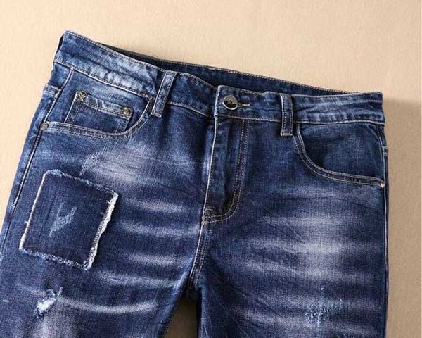 d2 mens designer jeans high end slim jeans luxury custom casual pants quality motorcycle denim pants hip hop jeans hole denim pants, Blue
d2 mens designer jeans high end slim jeans luxury custom casual pants quality motorcycle denim pants hip hop jeans hole denim pants, Blue