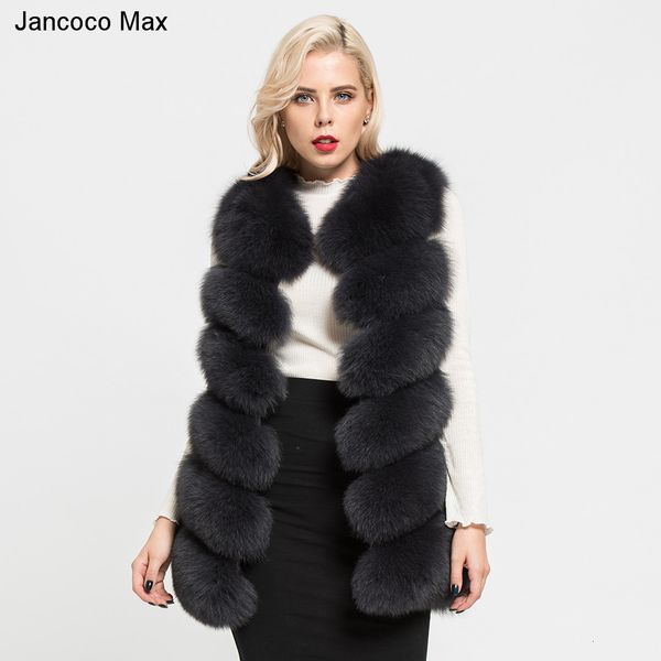 jancoco max 2019 новый реальный лисий мех длинный жилет осень зима теплая 6 строк gilet женщины повседневная мягкий жилет высокое качество s, Black;brown
jancoco max 2019 новый реальный лисий мех длинный жилет осень зима теплая 6 строк gilet женщины повседневная мягкий жилет высокое качество s, Black;brown