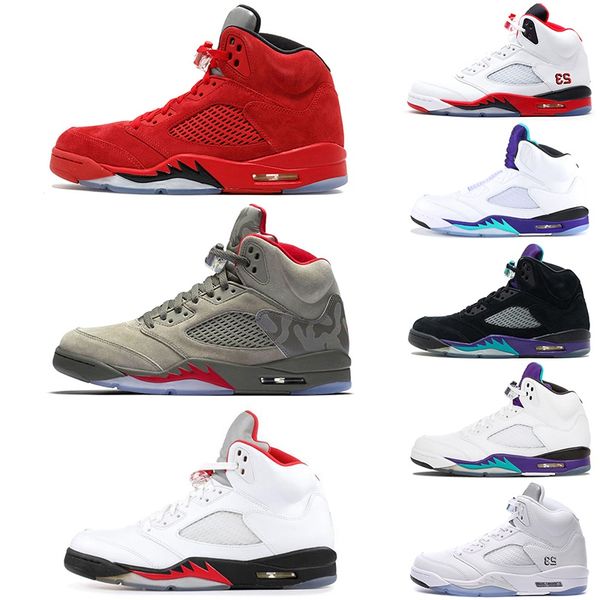 2019 Top 5 5S Grape Black Basketball Shoes for men fresh prince oregon ducks men Sport trainers shoes sneakers size 7-13
2019 Top 5 5S Grape Black Basketball Shoes for men fresh prince oregon ducks men Sport trainers shoes sneakers size 7-13