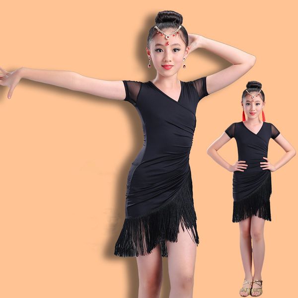 stage wear 2021 latin girls dance dress for dancewear samba ballroom dancing ballet performance dresses kids costume vestido waltz, Black;red
stage wear 2021 latin girls dance dress for dancewear samba ballroom dancing ballet performance dresses kids costume vestido waltz, Black;red
