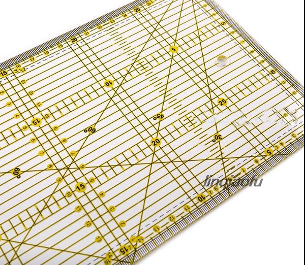 diy handmade cloth patchwork ruler, two-color multifunctional square ruler, patchwork embroidery drawing ruler, Black
diy handmade cloth patchwork ruler, two-color multifunctional square ruler, patchwork embroidery drawing ruler, Black