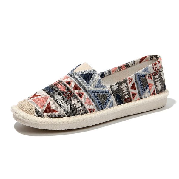 espadrilles women summer breathable canvas shoes spring slip on flats comfortable printed fisherman shoes casual driving loafers, Black
espadrilles women summer breathable canvas shoes spring slip on flats comfortable printed fisherman shoes casual driving loafers, Black