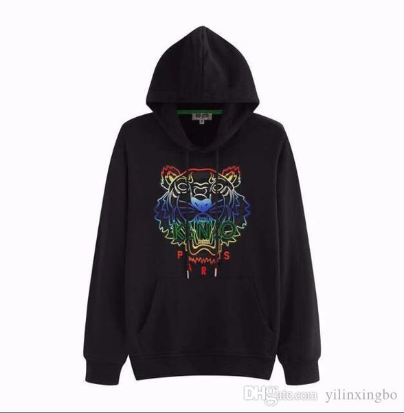 2020 sweater quality explosion models 860 # hooded kangaroo pocket embroidered tiger head cotton terry sweater men and women sweater s--xxl, Black 
2020 sweater quality explosion models 860 # hooded kangaroo pocket embroidered tiger head cotton terry sweater men and women sweater s--xxl, Black