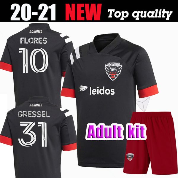 2020 dc united mls adult kit soccer jersey 20 21 mens #9 kamara gressel uniform washington #10 flores arriola футбольные рубашки, Black
2020 dc united mls adult kit soccer jersey 20 21 mens #9 kamara gressel uniform washington #10 flores arriola футбольные рубашки, Black