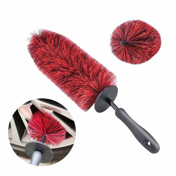car wheel rim detailing brush with long soft bristle, professional car detailing tools kit for tire, rim, engine, motorcycle
car wheel rim detailing brush with long soft bristle, professional car detailing tools kit for tire, rim, engine, motorcycle