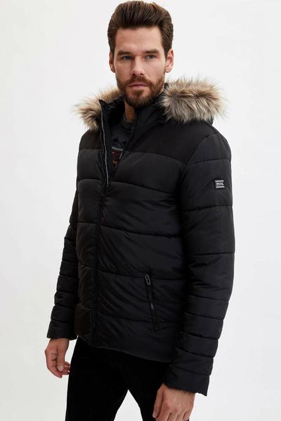 defacto new fashion men's hooded warm parker coats black male solid warm jackets men thicken overcoats winter - l0205az19wn
defacto new fashion men's hooded warm parker coats black male solid warm jackets men thicken overcoats winter - l0205az19wn