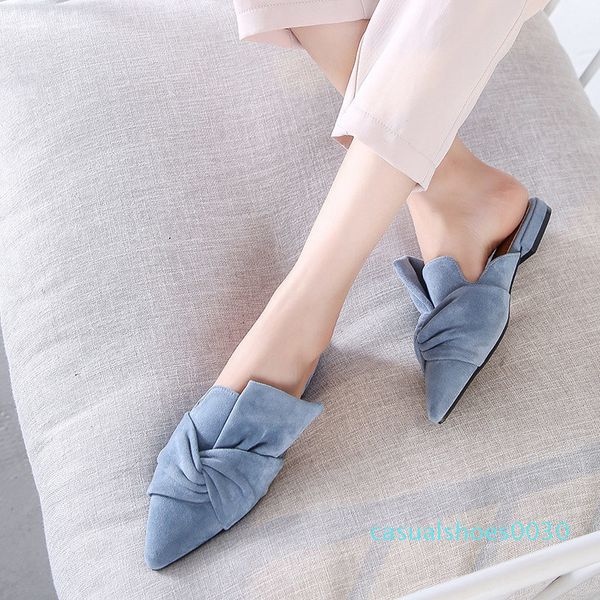 autumn women slippers flock bowtie female mules fashion low heels shoe pointed toe plus size elegant woman slipper c30, Black
autumn women slippers flock bowtie female mules fashion low heels shoe pointed toe plus size elegant woman slipper c30, Black