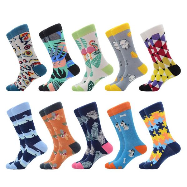 jhouson 1 pair colorful party socks men's newly cartoon cloud dragon fruit puzzle pattern soft breathable casual funny socks, Black
jhouson 1 pair colorful party socks men's newly cartoon cloud dragon fruit puzzle pattern soft breathable casual funny socks, Black