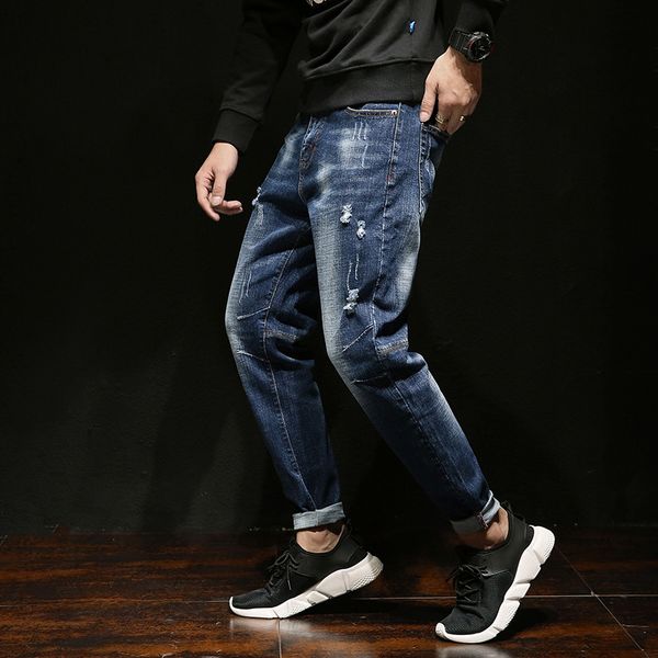 original fashion jeans men spring autumn male loose jeans men 's harem pants large size fit zipper casual pencil trousers new, Blue
original fashion jeans men spring autumn male loose jeans men 's harem pants large size fit zipper casual pencil trousers new, Blue