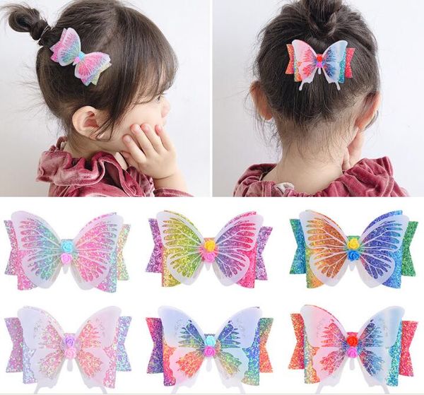 bulk 36pc/lot 3.5" glitter butterfly hairgrips glitter hair bows with clip dance party bow hair clip girls accessories, Slivery;white
bulk 36pc/lot 3.5" glitter butterfly hairgrips glitter hair bows with clip dance party bow hair clip girls accessories, Slivery;white