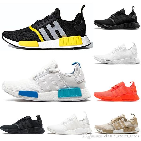 2020 thunder nmd r1 повседневная обувь мужчины женщины солнечный красный тройной черный белый япония разводила открытый og прохладный серый