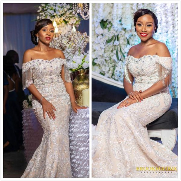 2019 arabic luxurious wedding dresses beaded crystals mermaid bridal dresses illusion vintage wedding gowns zj535, White
2019 arabic luxurious wedding dresses beaded crystals mermaid bridal dresses illusion vintage wedding gowns zj535, White
