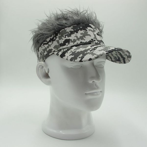 new fashion novelty baseball cap fake flair hair sun visor hats men's women's toupee wig funny hair loss cool gifts golf cap, Black;white
new fashion novelty baseball cap fake flair hair sun visor hats men's women's toupee wig funny hair loss cool gifts golf cap, Black;white