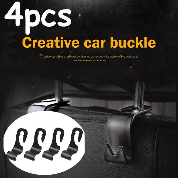 4pcs clips car seat hook auto headrest hanger bag holder for car bag purse cloth grocery storage auto fastener accessries 
4pcs clips car seat hook auto headrest hanger bag holder for car bag purse cloth grocery storage auto fastener accessries
