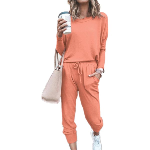 women solid sporting casual two piece set long sleeve above pants tracksuit outfit suit comfortable sportswear, Gray
women solid sporting casual two piece set long sleeve above pants tracksuit outfit suit comfortable sportswear, Gray