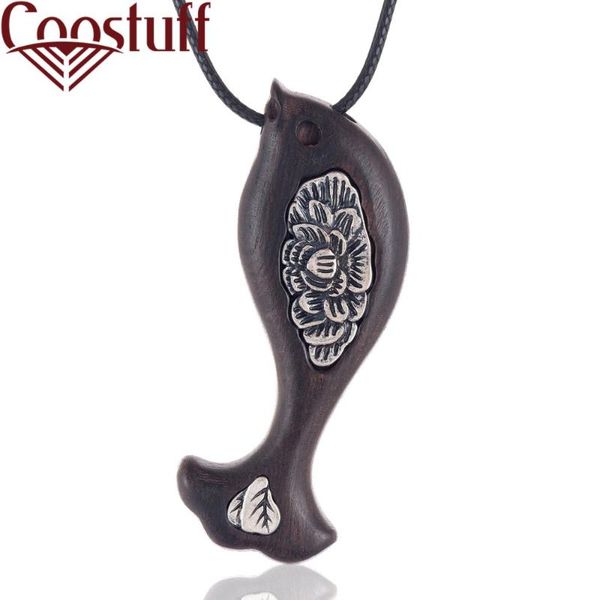 new sandalwood necklace women with fish pendant necklaces & pendants vintage jewelry wholesale collares mujer colar choker 2020, Silver
new sandalwood necklace women with fish pendant necklaces & pendants vintage jewelry wholesale collares mujer colar choker 2020, Silver