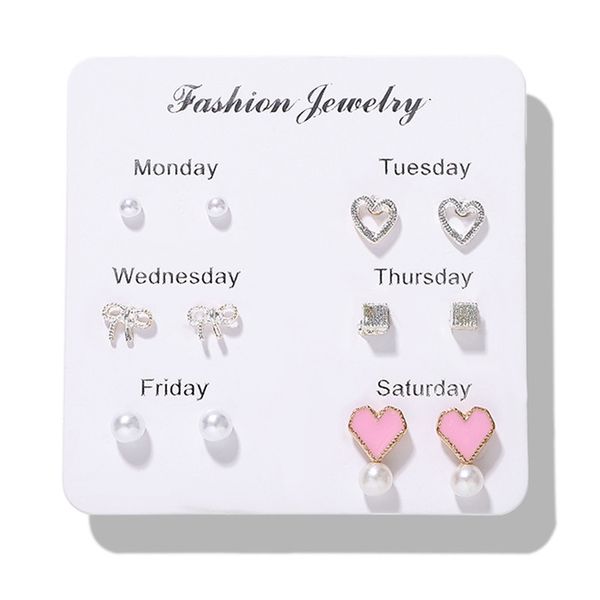 dvacaman korean pearl stud earrings sets for women crystal heart geometric stud earrings girls party simple gifts cute jewelry, Golden;silver
dvacaman korean pearl stud earrings sets for women crystal heart geometric stud earrings girls party simple gifts cute jewelry, Golden;silver