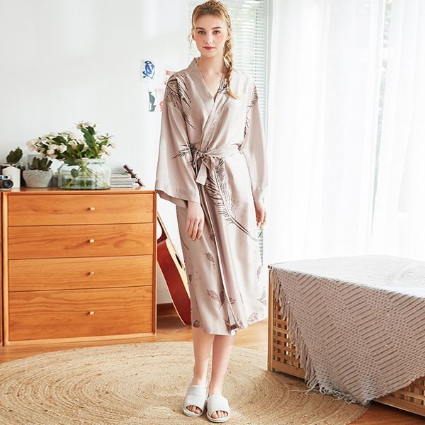 women pajamas lingerie robe bathrobe bride dressing gown simulation silk summer sleepwear ladies robe women pijamas, Black;red
women pajamas lingerie robe bathrobe bride dressing gown simulation silk summer sleepwear ladies robe women pijamas, Black;red