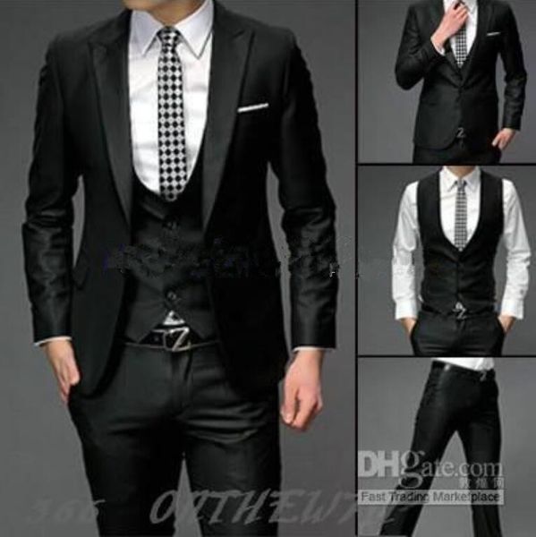 2020 новый жених смокинги свадьба жених мужская slim fit одна кнопка костюмы брюки жилет платье жениха платье (куртка + брюки + галстук + жи, Black;gray
2020 новый жених смокинги свадьба жених мужская slim fit одна кнопка костюмы брюки жилет платье жениха платье (куртка + брюки + галстук + жи, Black;gray