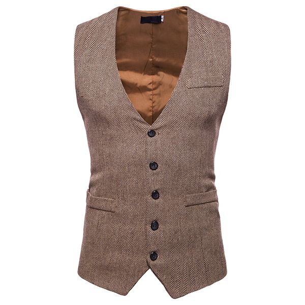 2019 spring new vest men fashion casual business dress vests men gilet suit vest chalecos para hombre single row multi-button, Black;white
2019 spring new vest men fashion casual business dress vests men gilet suit vest chalecos para hombre single row multi-button, Black;white