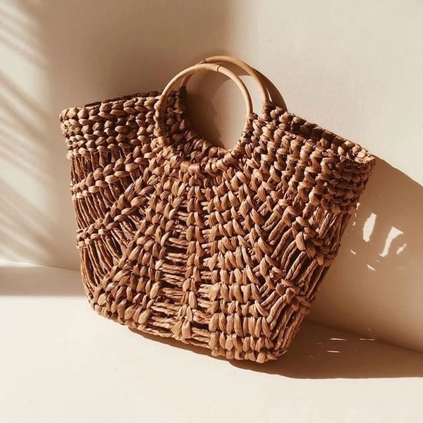 новые летние женщины прочный weave большой пляж сумки на ремне сумки повседневные круглый rattan соломы сумки богемия стиль дорожная сумка i
новые летние женщины прочный weave большой пляж сумки на ремне сумки повседневные круглый rattan соломы сумки богемия стиль дорожная сумка i