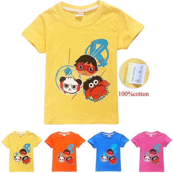 4 colors 4-12y kids boys 100% cotton t shirts tees ryan toys review kids designer clothes boys kids clothes dhl fj05, Blue
4 colors 4-12y kids boys 100% cotton t shirts tees ryan toys review kids designer clothes boys kids clothes dhl fj05, Blue