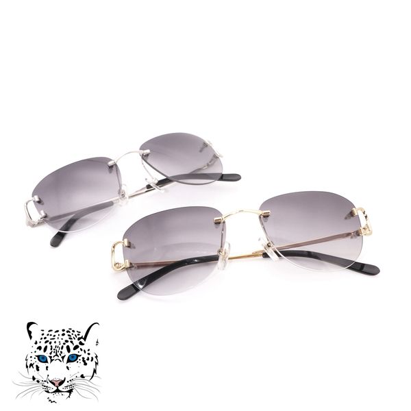 wholesale rimless pilot style sunglasses for men women colorful choice for summer carter glasses super quality frames, White;black
wholesale rimless pilot style sunglasses for men women colorful choice for summer carter glasses super quality frames, White;black