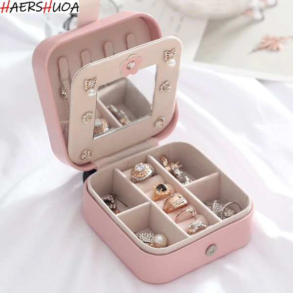 organizer simple girl earrings disc jewelry box portable leather earrings ring multi-function jewelry storage box organizer
organizer simple girl earrings disc jewelry box portable leather earrings ring multi-function jewelry storage box organizer