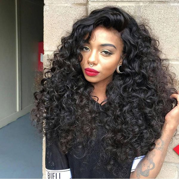 loose wave lace front human hair wigs 300% density natural hairline pre plucked bleached knots 1b color curly for black woman
loose wave lace front human hair wigs 300% density natural hairline pre plucked bleached knots 1b color curly for black woman