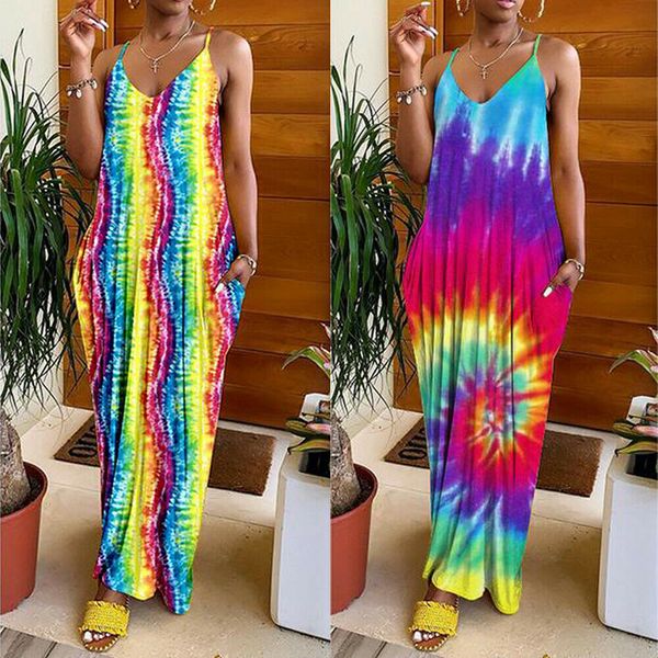 women summer boho beach long loose dress ladies evening party sleeveless v-neck dresses sundress, Black;gray
women summer boho beach long loose dress ladies evening party sleeveless v-neck dresses sundress, Black;gray
