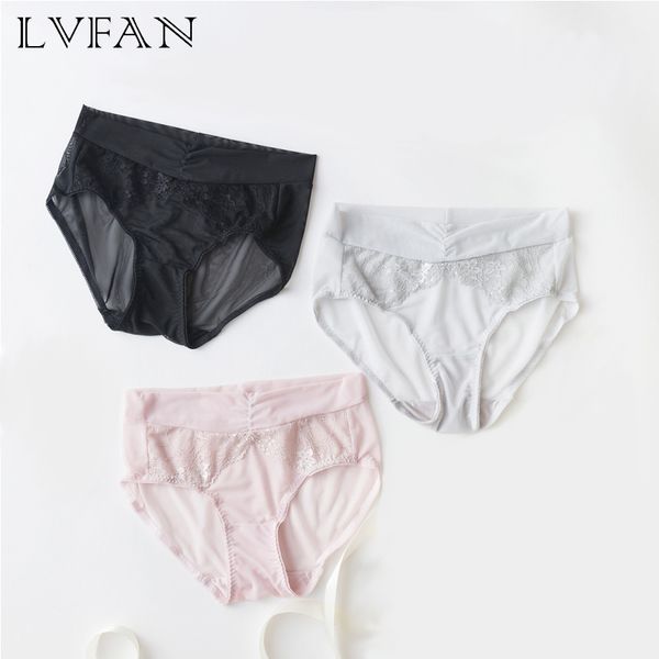 3 pcs/lot silk women lace panties lingerie seamless underwear net breathable raise buttocks grenadine under-pant lvfan tg-064, Black;pink
3 pcs/lot silk women lace panties lingerie seamless underwear net breathable raise buttocks grenadine under-pant lvfan tg-064, Black;pink