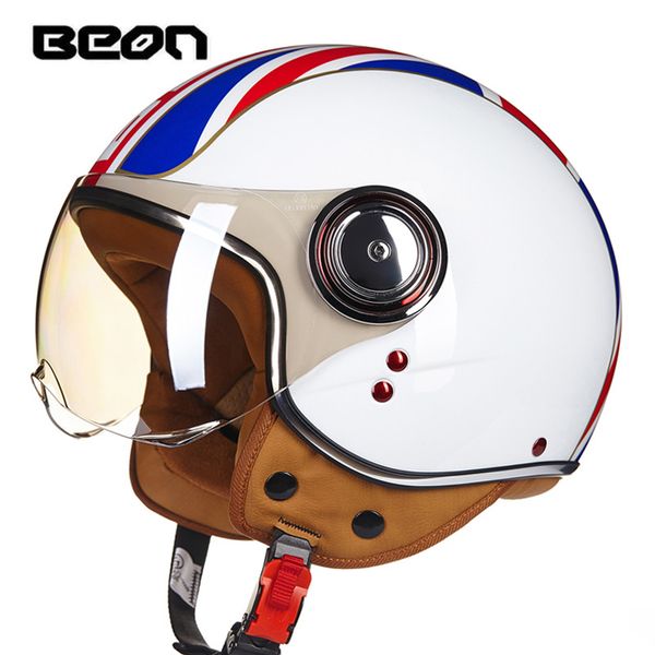 beon 3/4 open face motorcycle helmet vintage scooter retro motor bike helmets ece approved
beon 3/4 open face motorcycle helmet vintage scooter retro motor bike helmets ece approved